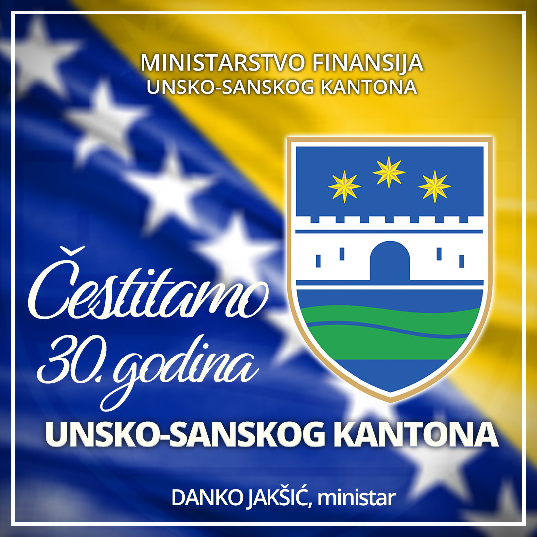 Poštovane građanke i građani Unsko-sanskog kantona, Sa posebnim ponosom i iskrenim poštovanjem upućujem vam srdačne čestitke povodom obilježavanja 30 godina od osnivanja Unsko-sanskog kantona. Ova važna godišnjica prilika je da se prisjetimo svih onih koji su svojim radom, znanjem, hrabrošću i posvećenošću doprinijeli izgradnji i razvoju našeg Kantona, utemeljenog u teškim vremenima, ali sa jasnom […]